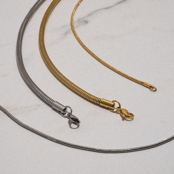 Snake Chain (Gold) 2MM